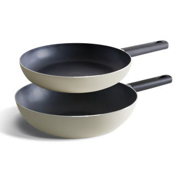 [쿠비녹스] 베이직 인덕션 프라이팬 2종세트(26프,28궁) CO-22-25