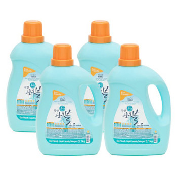 [착한버블] 친환경액체세탁세제 3.1kg 4P