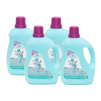 [착한버블] 친환경 섬유유연제 3.1kg 4P