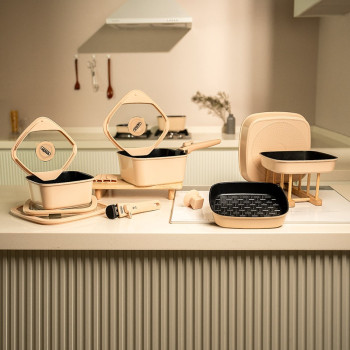 [보오글] 인덕션 쿡웨어 15종 프리미엄 세트