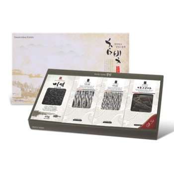 [참빛] 기획세트5호 / 자른미역 65g+중멸130g+자멸130g+자른다시마70g