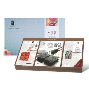 [참빛] 어울림2호 / 홍새우 90g +함초소금구운조미돌김(4봉)+중멸210g