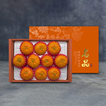 [노블] 제주 레드향 고급 선물세트 (2kg/9~11과)