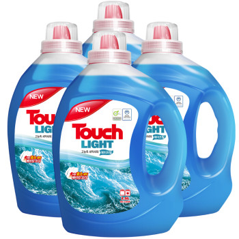 [터치] 라이트 세탁세제 에이프릴 2.5L x 4개