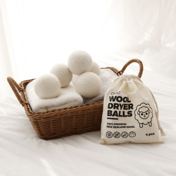 톡템 울드라이어 양모볼 4p (+전용파우치)