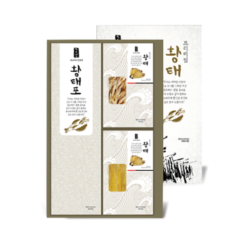 [참빛] 황태4호 / 황태포(대)3미+황태채 150g(트레이)+황태찜(2.5미)트레이