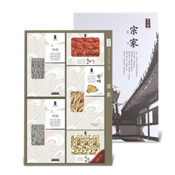 [참빛] 종가3호 / 자멸210g+세멸250g+특홍새우65g+특황태채150g(트레이)+특표고칩70g