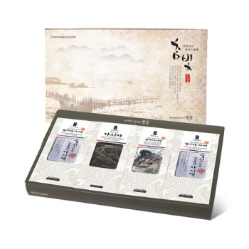 [참빛] 다시팩2호 / 구운멸 다시팩5개입*2 +자른다시마 70g+황태다시팩5개입