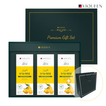 [바이퀸] 데일리 유기농 레몬즙 선물세트