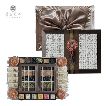 [청솔한과] 한과선물세트 비나리 2호(보자기)