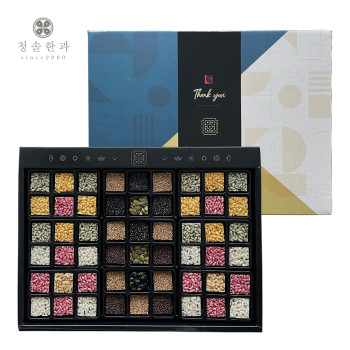 [청솔한과] 한과선물세트 궁중강정 1호(쇼핑백)
