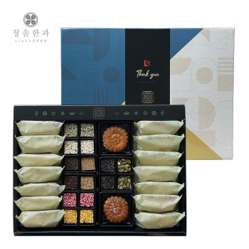 [청솔한과] 한과선물세트 닻별 1호(쇼핑백)