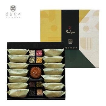 [청솔한과] 한과선물세트 닻별 2호(쇼핑백)