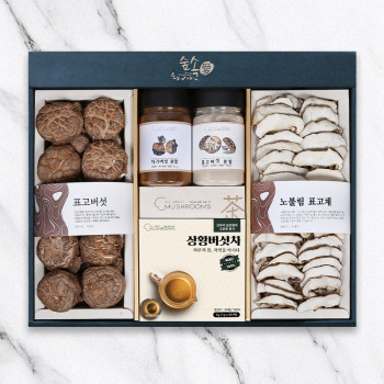 [숲속愛] 버섯차혼합GIFT 眞(진) /보자기