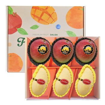 [굿파머] 애플망고 3입+ 골드망고 3입 2.2kg내외