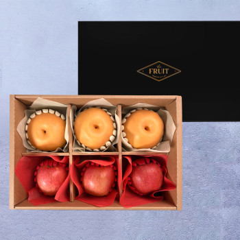 [굿파머] 알찬 혼합 과일세트 4호 (사과/배) 3kg내외