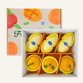 [굿파머] 달콤가득 7호 선물세트 (망고3+레드향3)