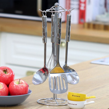 [아이젠베르그] 스테인레스 키친툴 5P set (스텐 국자, 거품기, 뒤집개)