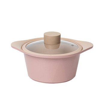 [오슬로] 피그 인덕션 세라믹 냄비 20cm 양수