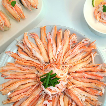 [자연농장] 동해산 홍게다리살 1-9팩 (75g-675g내외)