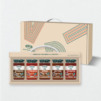 [비비드키친] 동원 저당 한식 양념 5종 선물세트