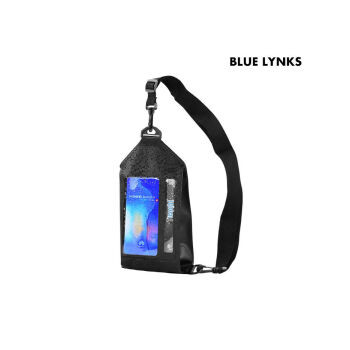 [블루링스] PVX 휴대폰 터치가능 방수 슬링백 BLM-PVX01