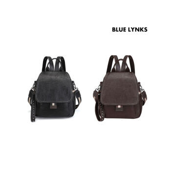 [블루링스] EZD 여성 가죽 숄더 백팩 2컬러 BLM-EZD01
