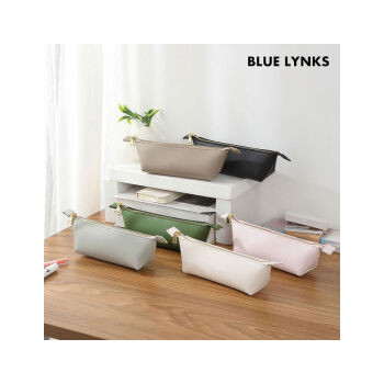 [블루링스] KAA 문구필통 화장품 PU가죽 다용도 파우치 BLM-KAA01