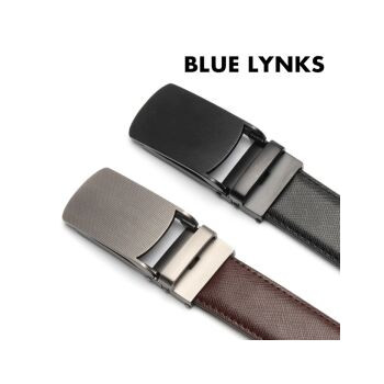 [블루링스] XWD 남성 비즈니스 자동버클 소가죽 벨트(색상 택1) BLM-XWD01