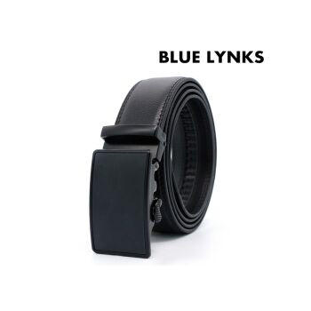 [블루링스] XWC 남성 블랙 소가죽 자동 벨트 BLM-XWC01