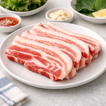 [오마켓] 국내산 프리미엄 한돈 오겹살 500g