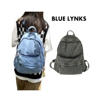 [블루링스] XRA 빈티지핏 캐주얼 데님 백팩 BLM-XRA01