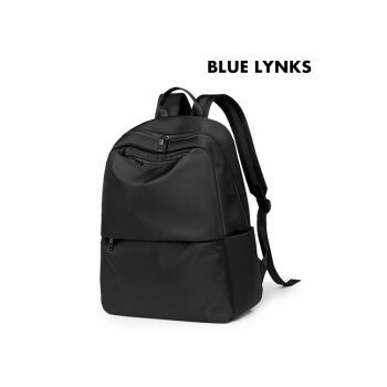 [블루링스] 심플 모던 블랙 옥스퍼드 캐주얼 백팩 BLM-DKE10 (가방)