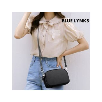 [블루링스] 프리미엄 소가죽 여성 숄더백 크로스백 BLM-DKB10 (미니백, 가방)