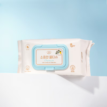 [소중한습관] 안심 비건 아기 물티슈 프리미엄 소중한 물티슈 신생아 유아 저자극 피부 테스트 70매 10팩