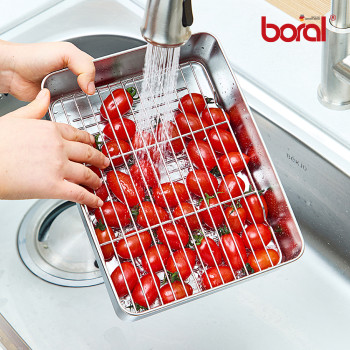 보랄 스테인레스 스퀘어 밧드 3P(26.5cm) BR-BT300S