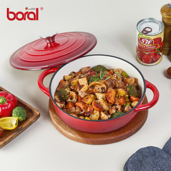 보랄 더 키친 IH 양수 주물냄비 24CM BR-MP24