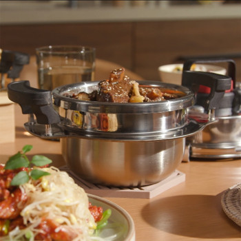 로얄슈미츠 통 3중 5분 멀티압력밥솥