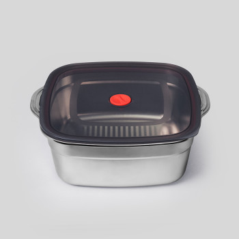 풀블랭크 올인원 스텐 밀폐용기 5600ml + 5600ml 뚜껑 SK-12F