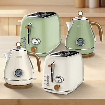 벤소닉 레트로 전기포트+토스터기 세트 BKT-SET (택1)