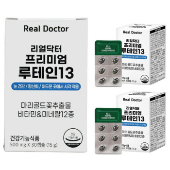 [리얼닥터] 프리미엄 루테인13 30정, 3개