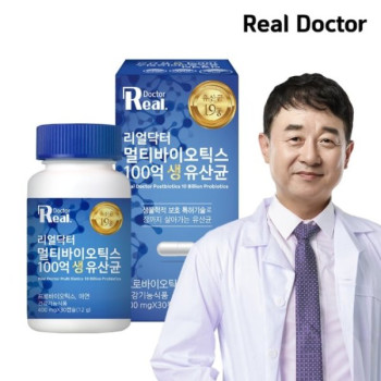[리얼닥터] 멀티바이오틱스 100억 생유산균 12g, 30정, 1개