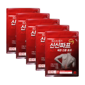 [신신제약] 신신파스 대 핫 5매 X 5팩 총25매