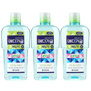 [유한양행] 유한 메디가글 패밀리 1L(순한맛) X 3개