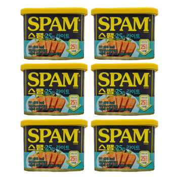 [CJ스팸]  스팸 라이트 300g X 6개