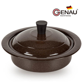 [독일 제너] 황토도자기코팅 무쇠전골 22cm