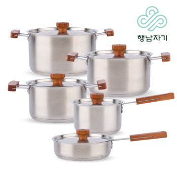 [행남자기]헤리티지 프리미엄 스테인리스냄비 5종