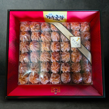 [설날선물세트] 곶감 선물세트 2.2kg내외 (42입 종이채반)