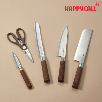 [HC해피콜] 우디크 칼,가위 5종 세트