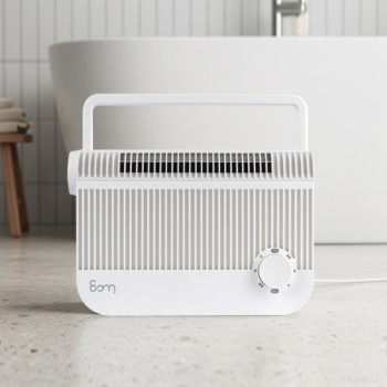 [iLAB] 아이랩 따숨 순간발열 무타공 욕실 온풍기 (화이트)